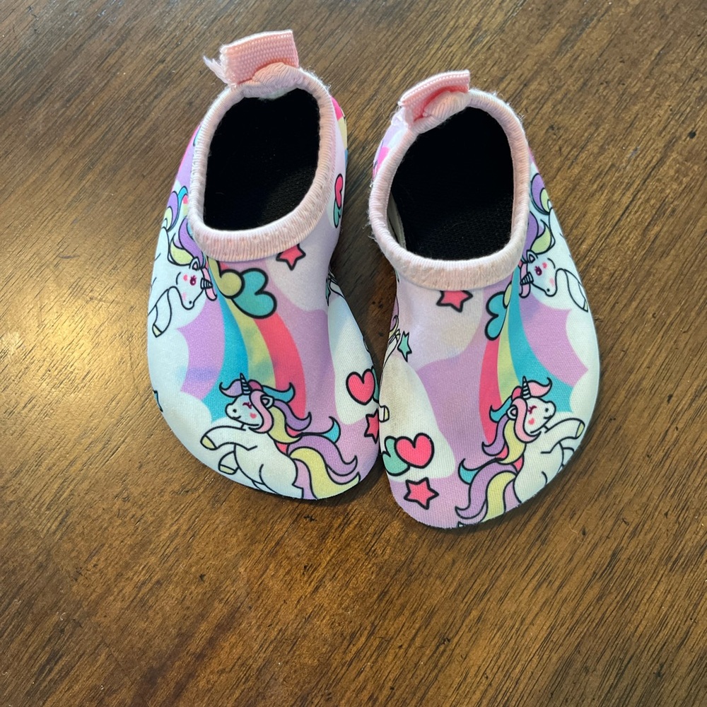 Infant- new to walking swim shoes.